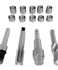 Two Sizes 5/8-18 Thread Repair Kit With Stainless Steel Inserts In 0.5 And 0.76 Inch Lengths For Auto Parts And ATV UTV Repairs Durable DIY Bolt Thread Repair Tool