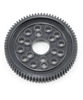 75 Tooth Spur Gear 48 Pitch For RC Cars, full-width nylon gear, high temp racing transmission gear for off-road and on-road use