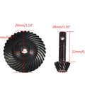 Beefed Up Heavy Duty Bevel Helical Overdrive Gear Set For One To Ten RC Crawlers AR44 Axle Portal Upgrade 8T 24T 27T 30T 33T Gears Alloy