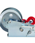 Heavy Duty Hand Winch With Two Way Ratchet And Ergonomic Handle For Easy Loading Of Trailers Trucks Boats And Lawn Equipment