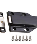 Grab These Slay Touch Activated Cabinet Door Catches With Secure 4 Point Fastening. Durable Abs Steel Build for kitchens and baths.