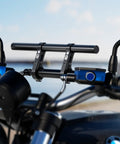 Handlebar Extender Cross Bar 11.81 Inches Long Aluminum Alloy Mount Bar for bikes and motorcycles with 22mm diameter