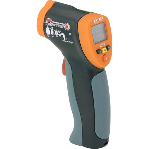 Pocket Size Infrared Thermometer With Wide Temperature Range, Folds Flat For Easy Storage and Extends Up To 9 Inches