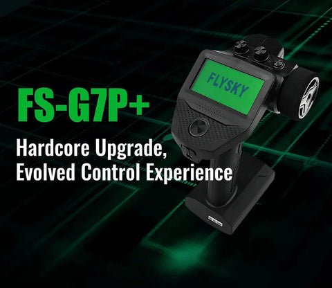 10 Channel RC Transmitter And Receiver Set With 2.4GHz SKY Tech For Crawler, Buggy, Cars And Boats, FS G7P Plus system