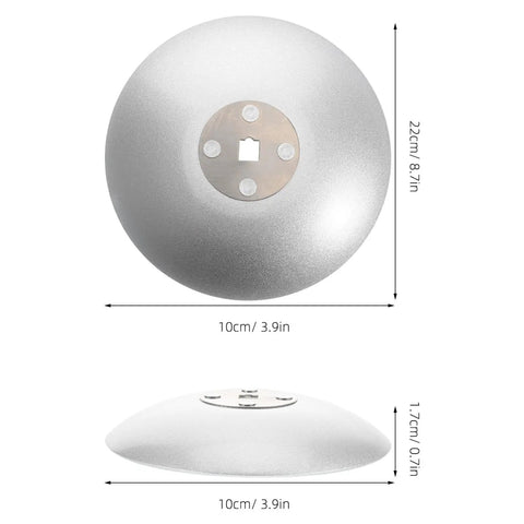 Fencing Accessories Set With Foil Guard And Hand Pads For Competition Training Durable Stainless Steel Gear dimensions view