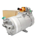 Top Shelf Electric AC Compressor Swap Out For Hyundai Kona And Kia Niro EV features a 110mm pulley and 12V motor for efficient cooling.