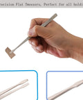 Five Piece Precision Tweezers Set Pro Grade Anti Static Stainless Steel ESD Safe Tweezers For Electronics Jewelry Making Medical Lab Craft