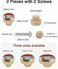 Sweet Abstract Art Solid Beech Wood Cabinet Knobs Featuring 1.6 Inch Round Profile And Rustic Red Brown Finish Arrives As A Pair with screws and sizes.