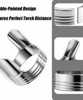 Double Pointed Plasma Torch Spacer Guide Compatible With IPT-45 IPT-60 PT60 Torches And More Replacement For 60432