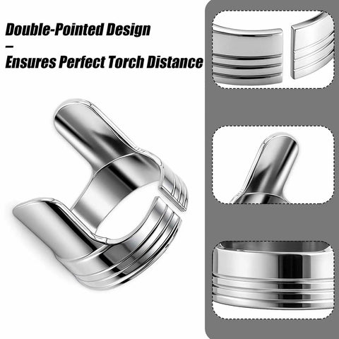 Double Pointed Plasma Torch Spacer Guide Compatible With IPT-45 IPT-60 PT60 Torches And More Replacement For 60432