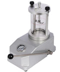 Pro Grade Waterproof Watch Case Tester For Two Watches, Aluminum Alloy Pressure Testing Rig, cylinder and pressure gauge visible