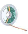 No Clean Flux Coated Solder Wick Braid For PCB Electronics Soldering Rework Pro Grade Desoldering Wire spool with copper braid