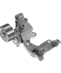 Heavy Duty Belt Tensioner Idler Pulley Kit Fits Toyota 4Runner Tacoma FJ Cruiser And Tundra For Smooth Drive No More Slip Or Squeal To Keep Your Engine Running Tight With Reliable Performance Anytime. silver metal belt tensioner with pulley