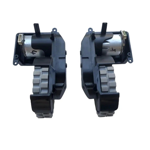 Heavy Duty Robot Vacuum Wheel Motors For Proscenic M8 Pro M7 M7 Max Uoni V980 V10 Roidmi Eve Plus Left Right Drive Units angled view.