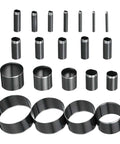 21 Piece Leather Circle Cutter Set Pro Grade Circle Punch Kit 1mm To 55mm With High Carbon Steel Round Cutting Dies for DIY Crafts
