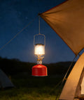 Rugged Portable Propane Lamp For Outdoor Camping With Copper And Stainless Steel Construction Compact Tent Light hanging