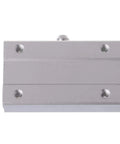 1 Piece Linear Bearing Set SCS8LUU SCS10LUU 8mm Or 10mm Length For CNC Machines, 3D Printers, And Precision Tools, Ultra Smooth Low Friction Guide Blocks With Lightweight Housing And Durable Steel Balls, High Rigidity. silver linear bearing block with mounting holes for CNC and 3D printers