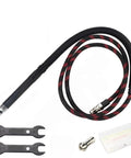 Heavy Duty Pneumatic Mini Die Grinder Kit Featuring Adjustable Air Grinding Pen For Precision Engraving And Portable Tight Squeeze Jobs Plug And Play Workshop Power Tool Setup with hose and wrenches