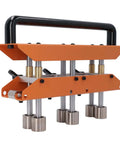Heavy Duty Multi Station Roller Bender For 0 To 90 Degree Bends On Sheet Metal 0.3 To 1.0 Millimeters Adjustable 0.5 To 5 Inches Bend Heights