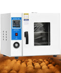 Heavy Duty Electric Heating Blast Drying Oven With Digital Temp Control, white steel unit for lab seed germination and drying.