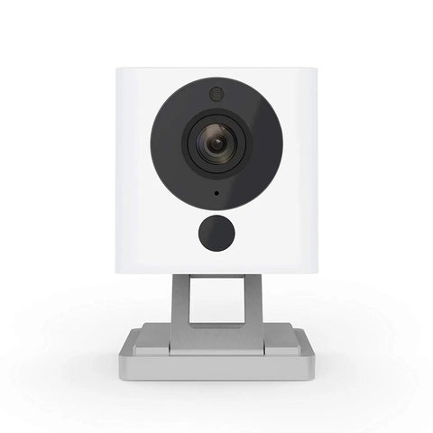 1080P HD Indoor WiFi Smart Home Cam With Night Vision And Two Way Audio Works With Alexa And Google Assistant 2 Pack White