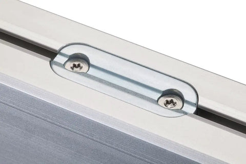 Close-up of the RS485 connection on the Pro Level Digital Protractor Slick Handheld Angle Finder with IP65 housing.