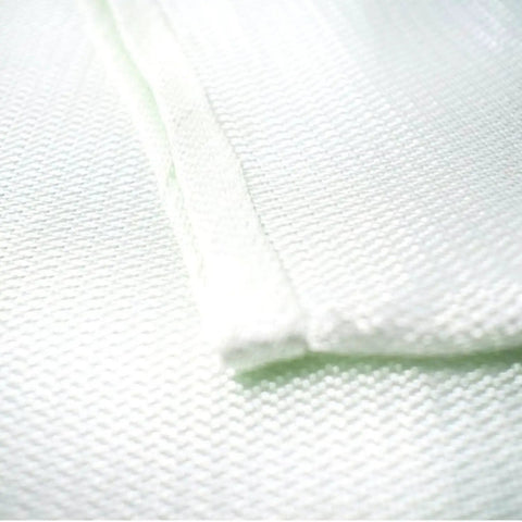 Close-up of woven fiberglass material from Must Have Large Emergency Fire Blanket Kit For Home And Kitchen.