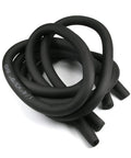 Two Pack Foam Insulation Hose For Air Conditioning, 0.24 In ID By 0.35 In Thick, 5.9 Ft Black Tubing For AC Ductwork visible coiled