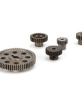 TT02 Differential Metal Spur Gear Set 64T Main Gear With 17T 21T 26T Pinions for 1/10 RC Cars Upgrade Kit