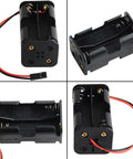 Mechatronics Servo Tester Kit With SG90 9G Micro Servo 180 Degree RC Servo Tester Controller Power Supply Case 4AA Battery Holder JR Connector