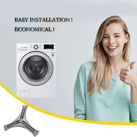 Upgraded DC97 15491A Washing Machine Flange Shaft Assembly Compatible With Samsung Washers Including Six Screws DC60 40137A Bolt On Heavy Duty Replacement Part For Durable Performance. Image of a washing machine, woman with thumbs up, and flange shaft mounting kit.