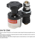 Super Cool Xiuganpo Magnetic Welding Ground Clamp With Switch On Off Holder And Silicone Insulation Copper Rod for welding tasks