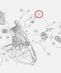Exploded diagram of saw parts highlighting Pro Grade Primer For Concrete Saw 700X DSH 900X Replacement Part 2133653 location.