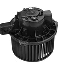 OEM Style Replacement HVAC Blower Motor Plug And Play For Chevy Bolt EV Models 2017 Through 2023 Plus Bolt EUV 2022 2023 plastic motor with ventilation fins.