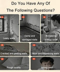 Image showcasing common basement issues like leaky walls, dampness, mold, and increased energy costs. Nine Millimeter IXPE Foam Wall Panels Peel And Stick For Interior Basement Finishing Self Adhesive Thermal Shield No Sweat Diy Home Glow Up Zero Drill Hassle Free Installation Energy Smart Barrier.