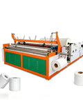 Rock Solid Mini Toilet Paper Making Machine With No Sweat Automatic Rewind Emboss Cutting Setup For Heavy Duty Small Batch Tissue Production Runs Now in a compact design.