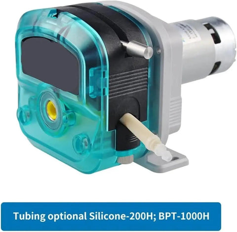 High Flow L Shape Peristaltic Sewage Pump With Self-Priming Gear Transmission Motor For Liquid Transfer And Effluent Handling High Strength Titanium Alloy Build Reliable Performance In Corrosive Environments