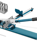 Wire Duct Cutter Tool For Open Slot PVC Trunking And Duct Covers with adjustable width ruler, pro grade DIY friendly tool, easy PVC cutting