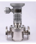 Tough As Nails Stainless Steel Oval Gear Flow Meter For Harsh Chemical Jobs And Rv Heaters Providing Precise Flow Readings With Zero Fuss Setup And Rock Solid Reliability, showing rugged stainless steel construction.