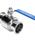3 Inch Tri Clamp Clover Ball Valve Stainless Steel 304 PTFE Lined With 3 Inch Tube OD Built Tough For Heavy Duty Fluid Control
