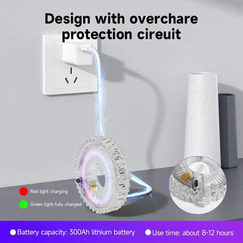 Rechargeable Bike Wheel Lights With 21 Dope Colors And Modes, Ultra Bright LED charging on wall socket