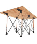 Wide Panel Supports for Centipede Workbench Accessory, Keeps Your Material Secure While Cutting, attached to work stand with board