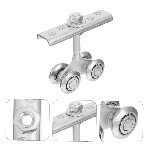 1pc Heavy Duty Sliding Door Track Roller Galvanized Industrial Door Pulley For Smooth Operation Durable Steel Door Runner Wheel Easy To Install Built For Heavy Doors And Frequent Use