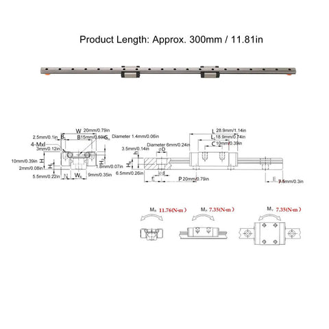 Mgn9 Linear Rail Slide With Self Aligning Steel Bearings For Dead Smooth Low Friction Motion Control In Automation And Machine Tools Built Hardcore To Run Like A Dream With Zero Drag And Crisp Precision Everyday