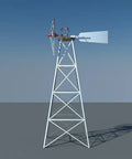 Do It Yourself Wind Turbine Water Aerator And Wind Power Generator Setup For Off Grid Living Eco Friendly Generator Kit steel tower