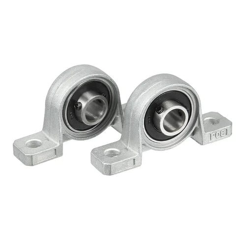 KP08 8mm Bore Zinc Alloy Pillow Block Bearing Flange Base Self Aligning Insert Bearing With Inner Ball Mount 4 Piece Built To Last