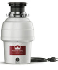 High Speed Kitchen Garbage Disposal With Power Cord Food Waste Disposer 2700 RPM 115V Motor Sound Insulated EZ Mount