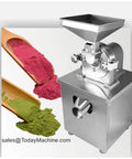 Heavy Duty Spice And Dry Grain Grinder Machine For Pulverizing Spices And Grains, Stainless Steel Pulverizer Mill With Robust Construction