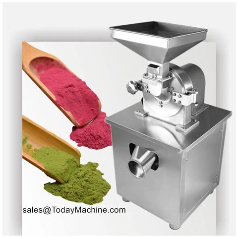 Heavy Duty Wet And Dry Grinder For Small Grains And Corn Commercial Powder Grinding Machine Industrial Pulverizer with colored powders