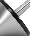Close-up of Heavy Duty Bull Nose Live Center For Lathe And Milling With 3MT Morse Taper Alloy Steel Construction Heat Treated RC 60 62.